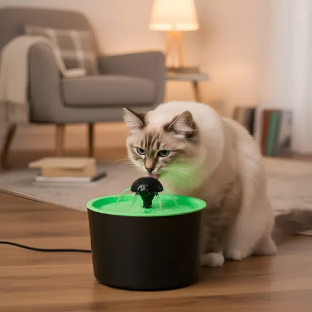 Bebedero automatico para gatos