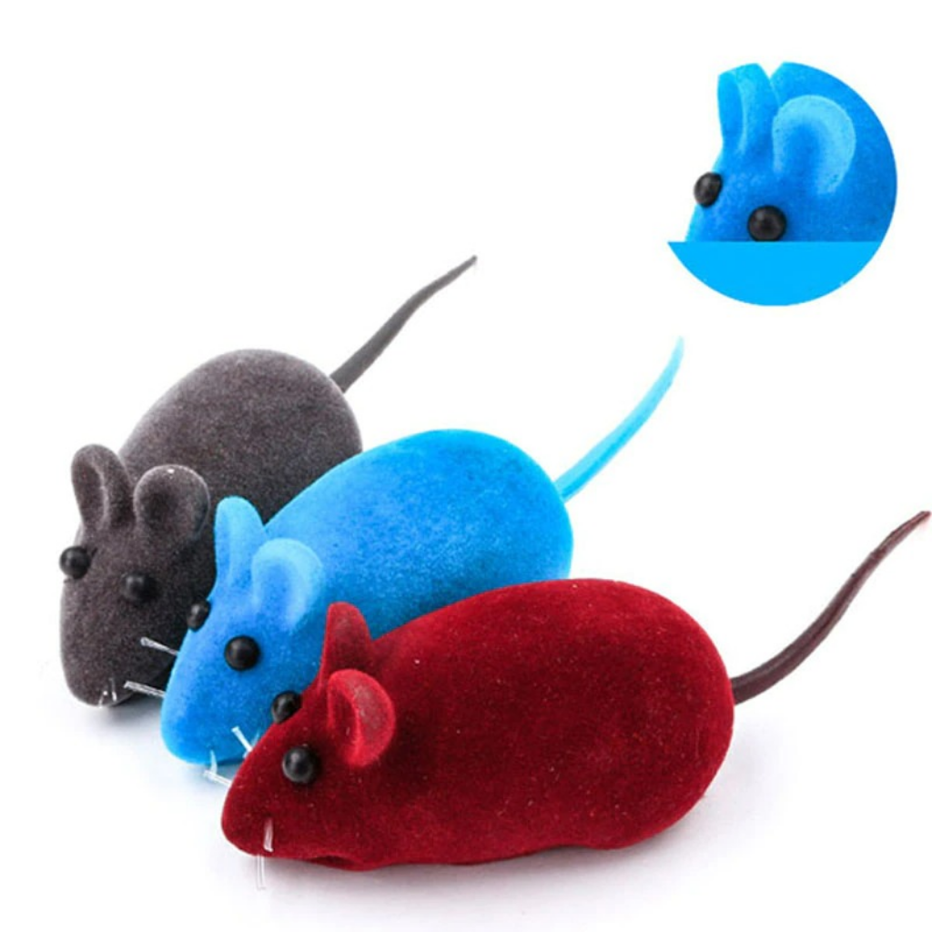 x3 Ratones juguetes para gatos