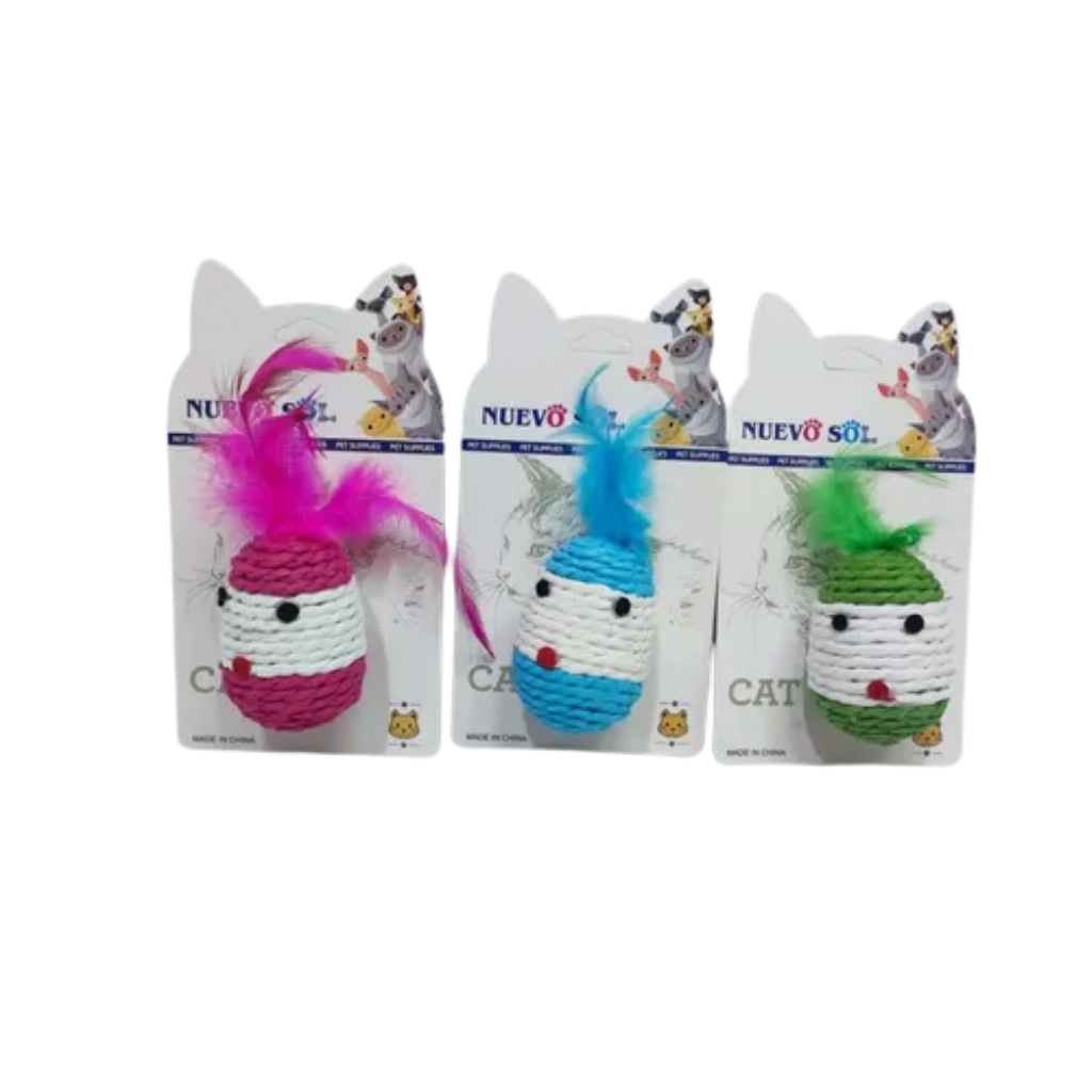 Huevito sisal-rascador para gatos