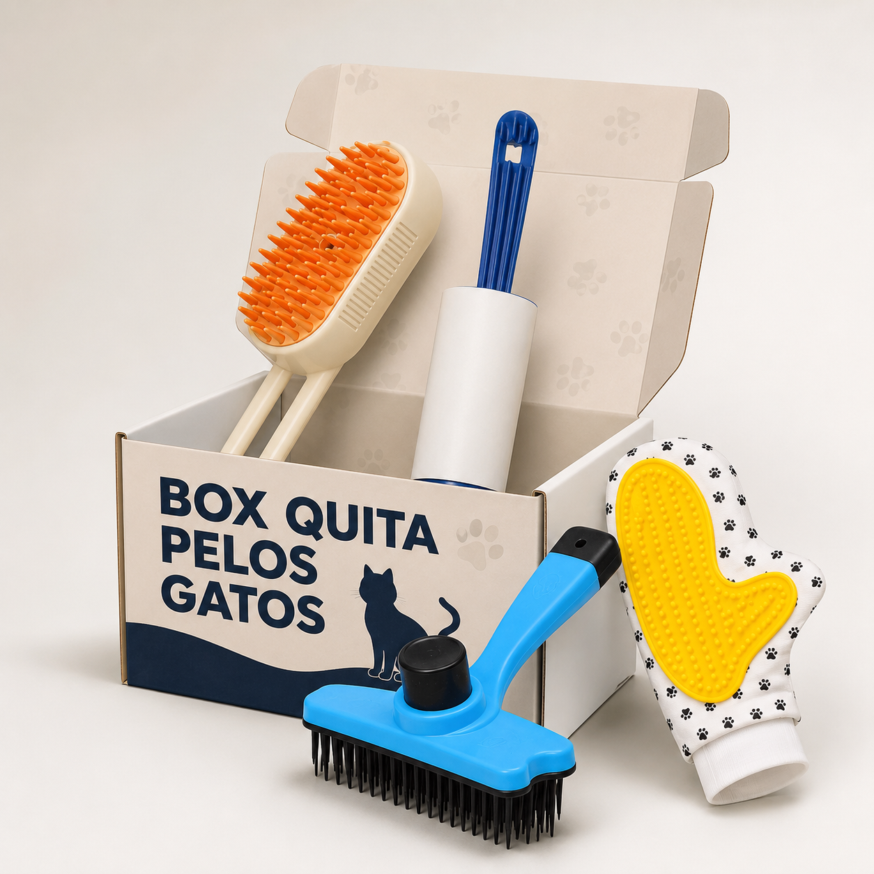 BOX QUITA PELOS GATOS