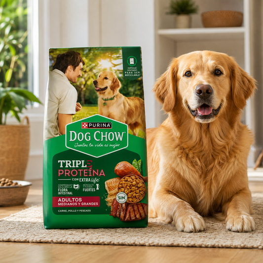 Dog Chow Adulto triple proteina