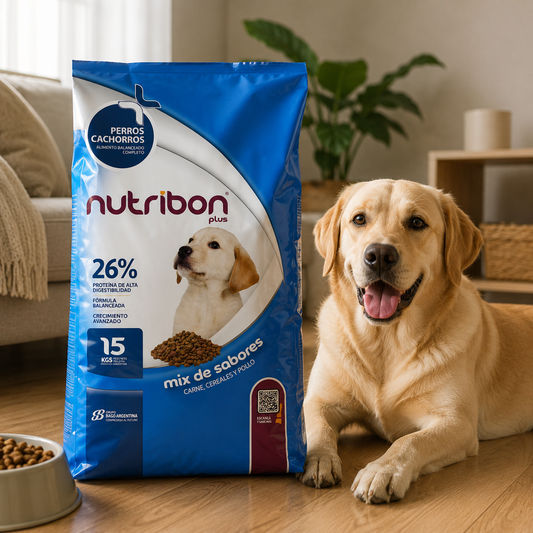 NUTRIBON PLUS PERROS CACHORROS 15kg