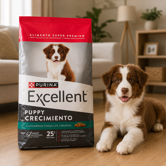 Excelent perro puppy formula 20kg