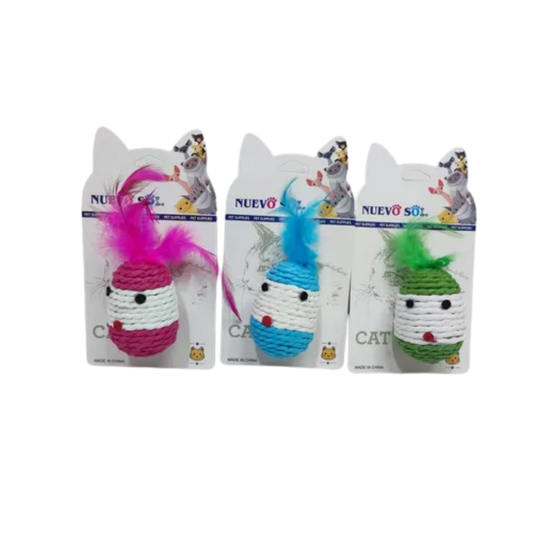 Huevito sisal-rascador para gatos